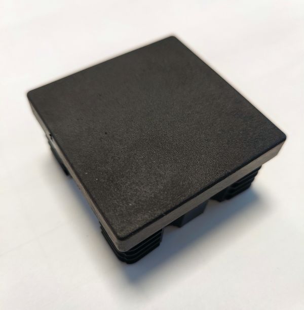 Pfostenkappe für Steckzaunpfosten 68x68mm schwarz